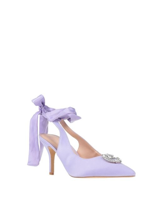 Gaelle Paris Purple Pumps