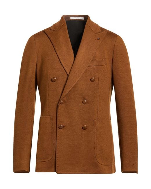 Tagliatore Brown Blazer for men