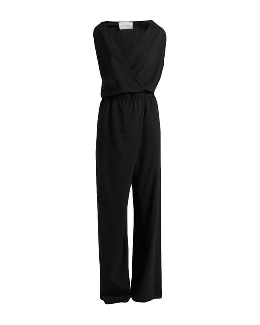 Alysi Black Jumpsuit