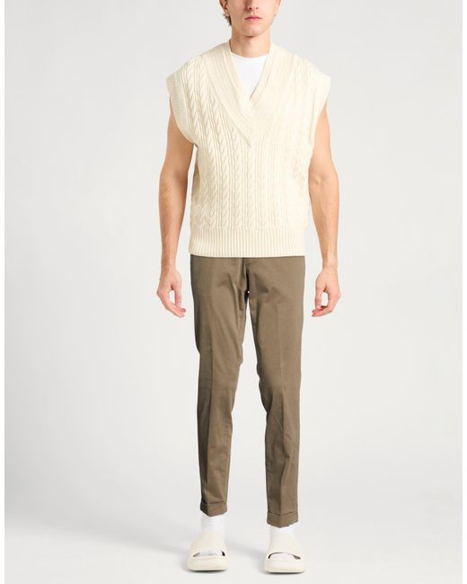 Michael Coal Natural Trouser for men