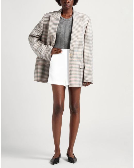 P.A.R.O.S.H. White Shorts & Bermudashorts