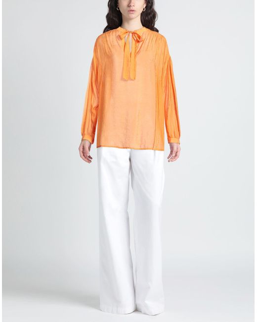 Gaelle Paris Orange Top