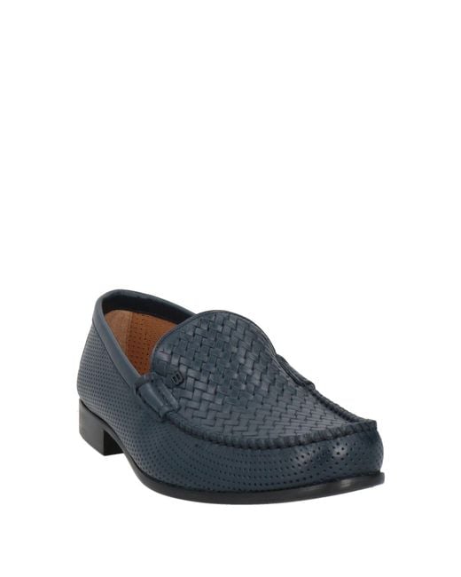 Baldinini Blue Loafer for men