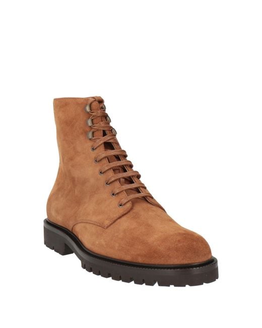 Brunello Cucinelli Brown Ankle Boots for men