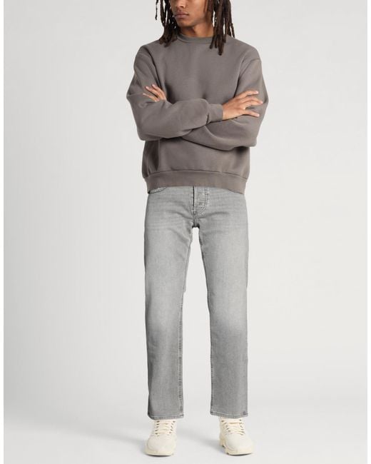 DIESEL Gray Jeans for men