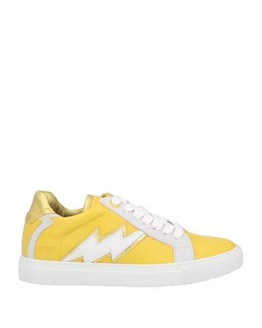 Zadig & Voltaire Yellow Sneakers