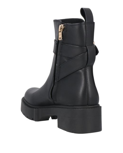 COACH Black Lacey Leather Bootie
