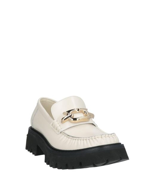 Ferragamo White Loafer