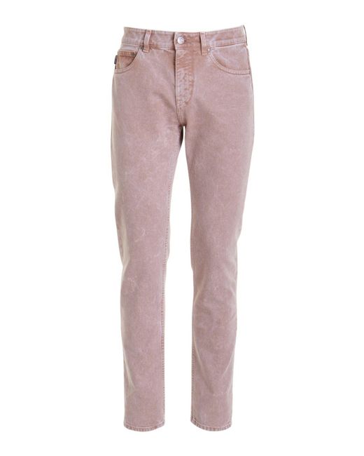 Pantaloni Jeans di Just Cavalli in Pink da Uomo