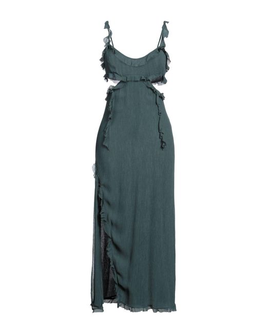 Acne Green Midi Dress