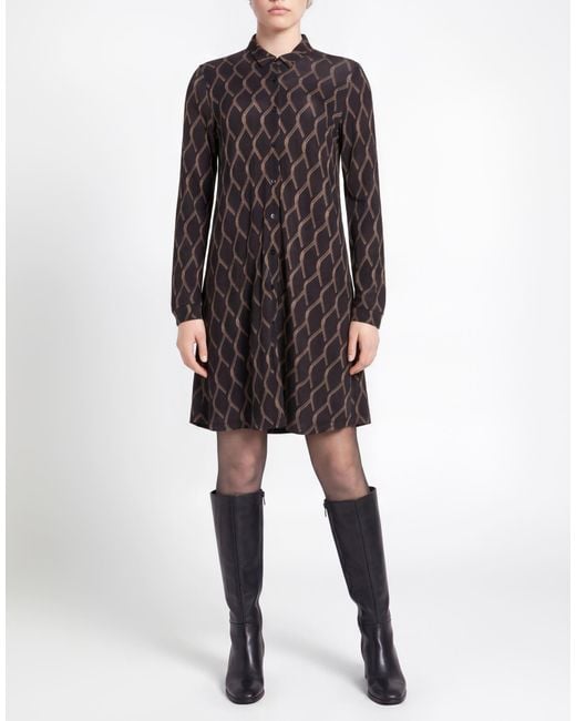 Siyu Black Mini Dress Viscose