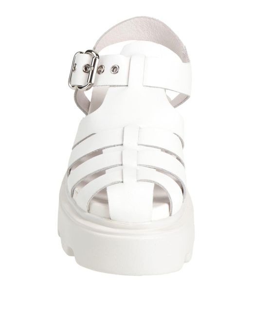 Cult White Sandals