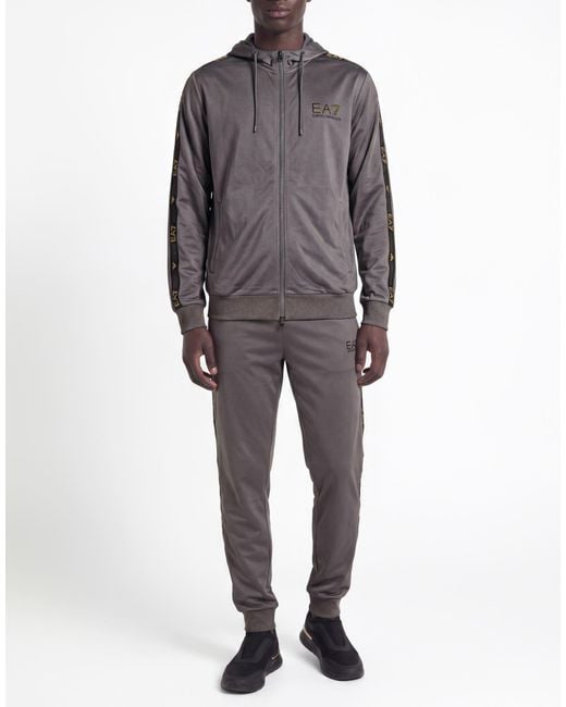EA7 Gray Tracksuit for men
