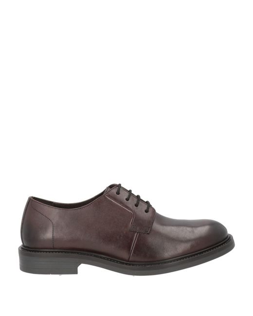 Roberto Botticelli Brown Lace-Up Shoes for men