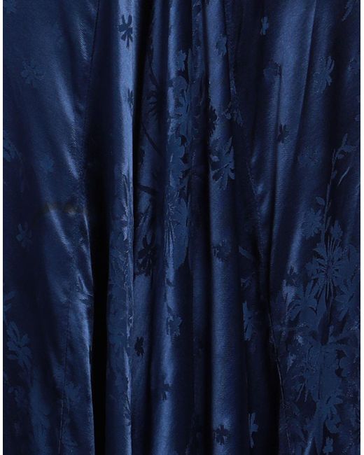 Sabina Musayev Blue Midi Dress