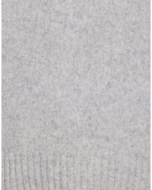 Drumohr Gray Sweater Lambswool for men
