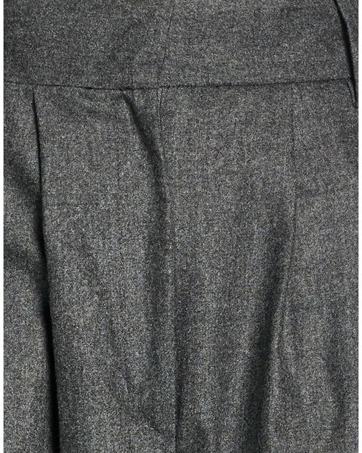Moorer Gray Pants Wool, Cashmere, Elastane