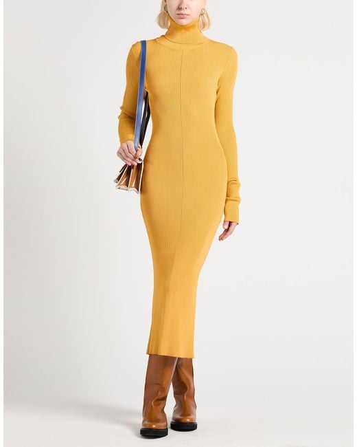 Marni Yellow Midi Dresses