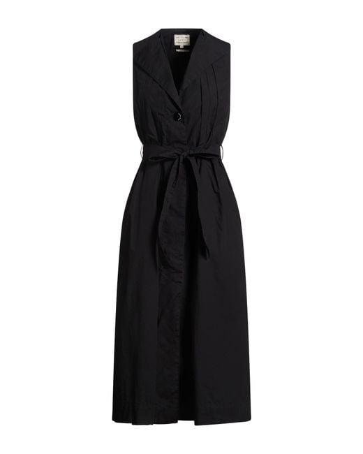 ALESSIA SANTI Black Midi-Kleid