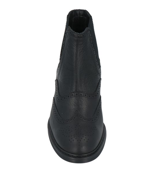 Hogan Black Ankle Boots for men