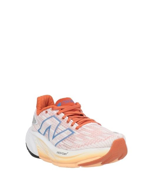 New Balance Pink Sneakers Textile Fibers
