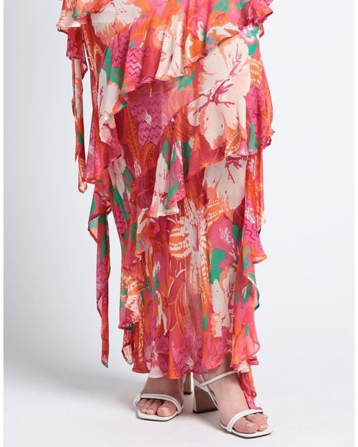 MSGM Red Maxi Dress