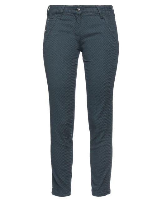 Jacob Cohen Blue Pants Cotton, Elastane