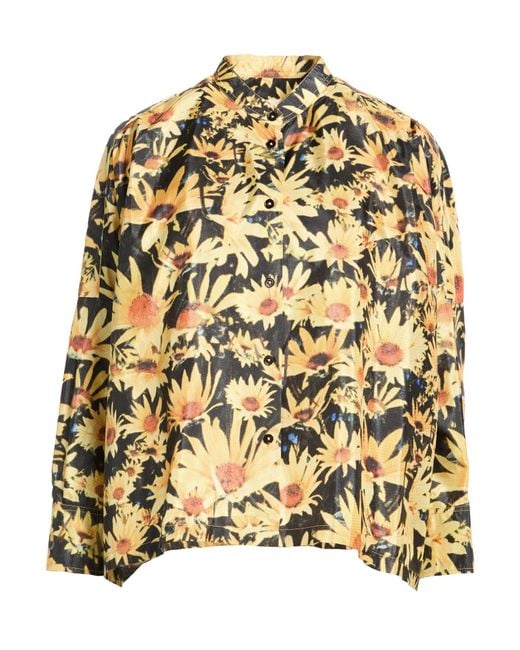 Jil Sander Metallic Shirt Polyamide