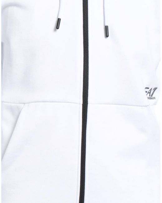 EA7 White Sweatshirt for men