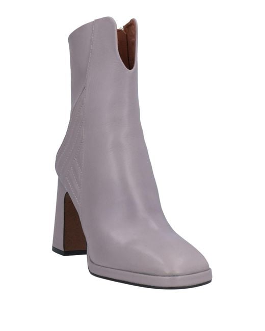 Bruno Premi Gray Ankle Boots