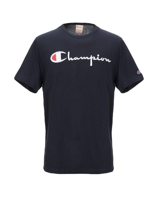 Champion Blue T-shirt for men