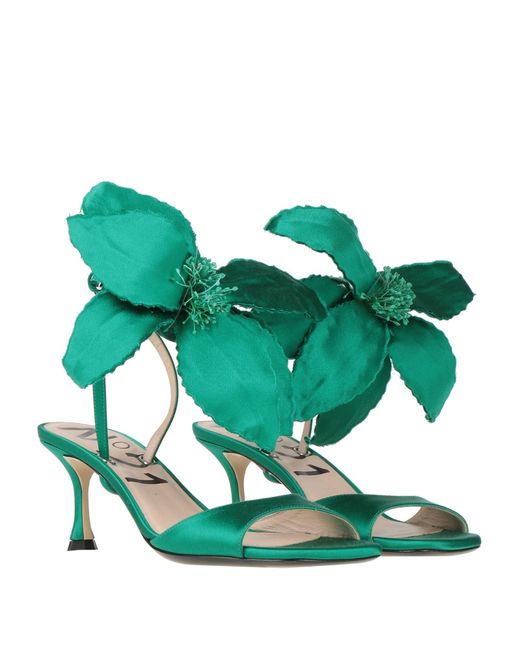 N°21 Green Sandals