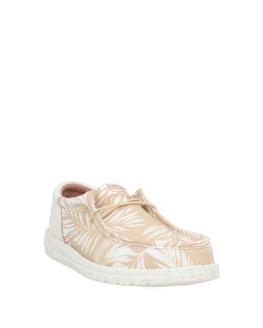 HeyDude Natural Loafers for men