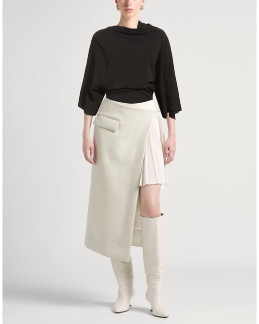 Rick Owens Black Top Viscose, Acetate, Cotton