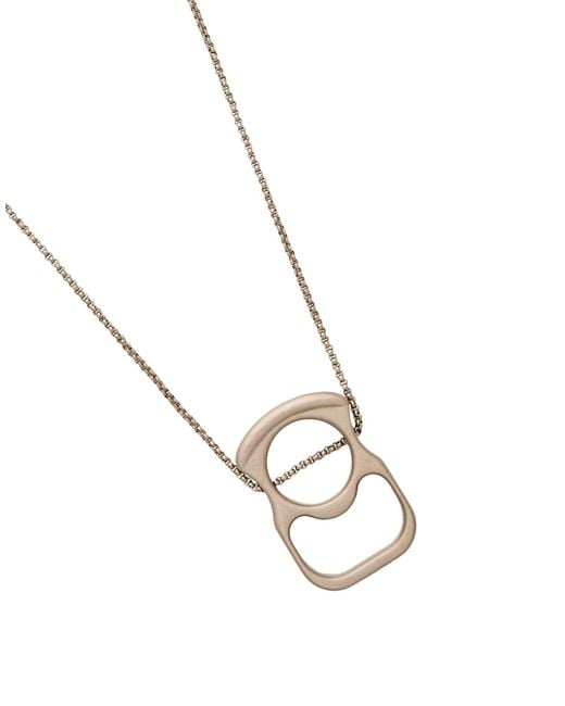Givenchy White Necklace Metal for men