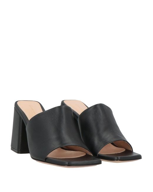 Gianvito Rossi Black Sandals