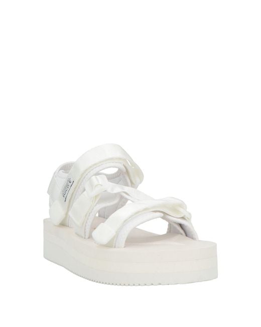 Suicoke White Sandals