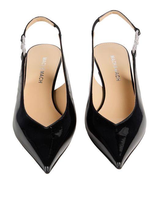 Mach & Mach Black Pumps Leather