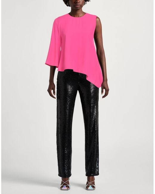 Kontatto Pink Fuchsia Top Polyester, Elastane