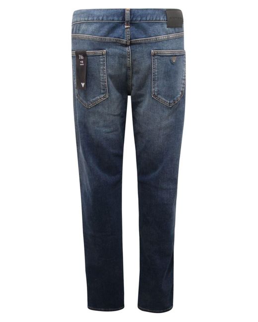 Pantalon en jean Armani Jeans pour homme en coloris Blue