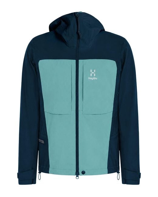 Haglöfs Blue Jacket Polyamide, Elastane