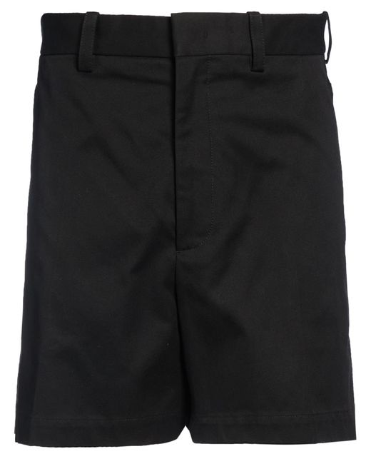 Jil Sander Black Shorts & Bermuda Shorts Cotton for men
