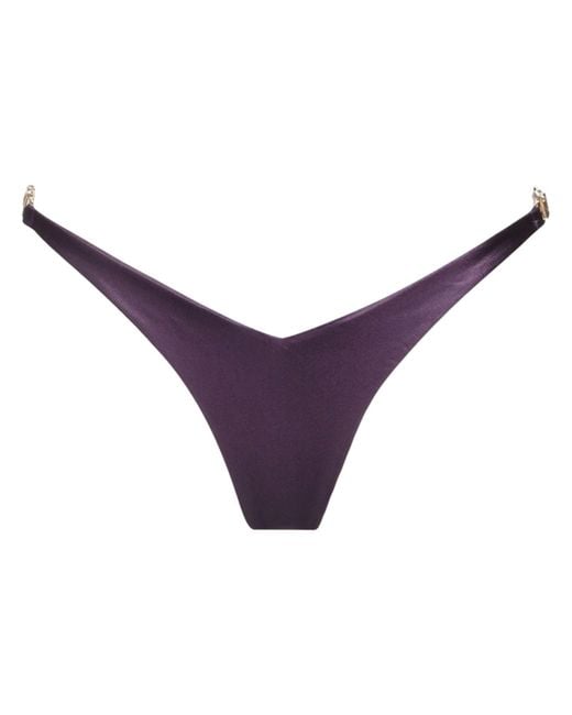 Braguita y slip de bikini Gcds de color Purple