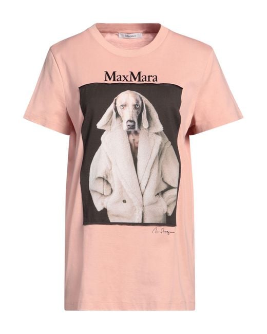 T-shirt Max Mara en coloris Pink
