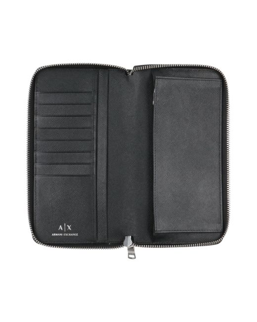 Armani Exchange Black Brieftasche