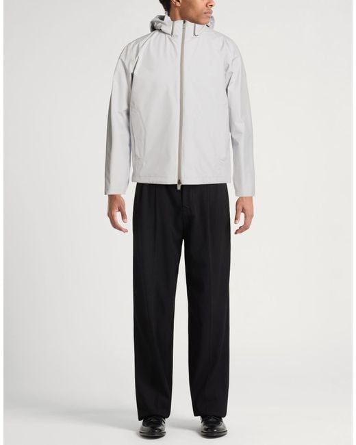 Herno Gray Laminar Light Jacket Polyester for men