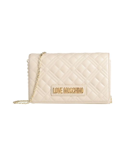 Love Moschino Natural Cross-Body Bags
