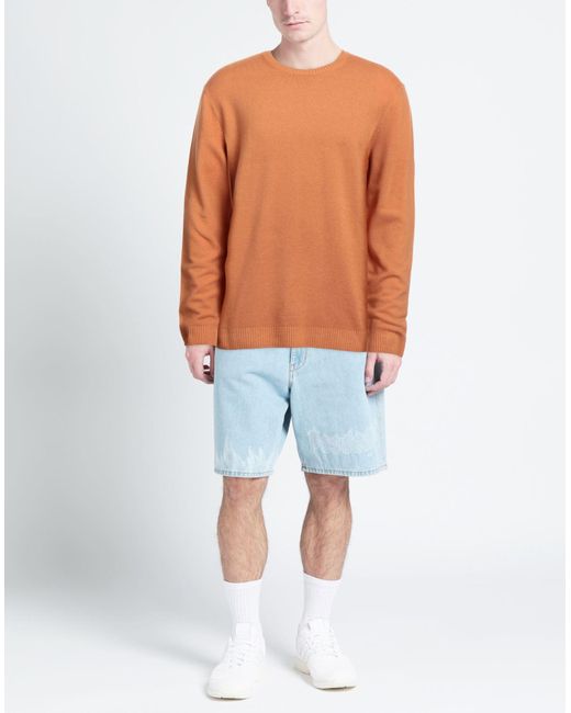 Malo Orange Sweater for men