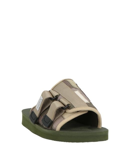 Suicoke Green Sandals for men