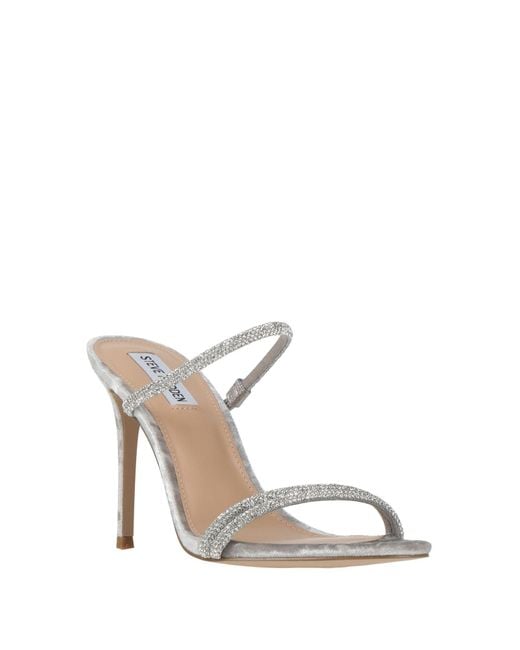 Steve Madden White Sandals